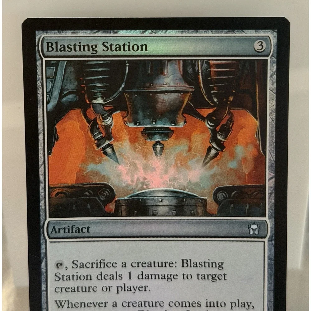 Magic: The Gathering Blasting Station Artifact The List‎ Reprints Foil #107